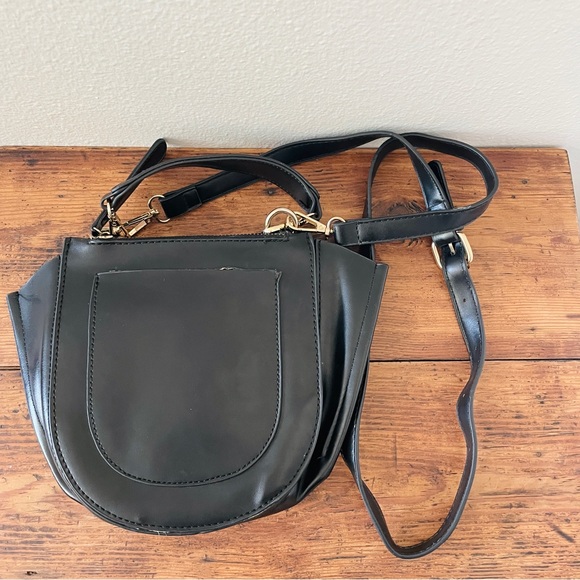 Black Unbranded Purse Crossbody Bag - Picture 4 of 7